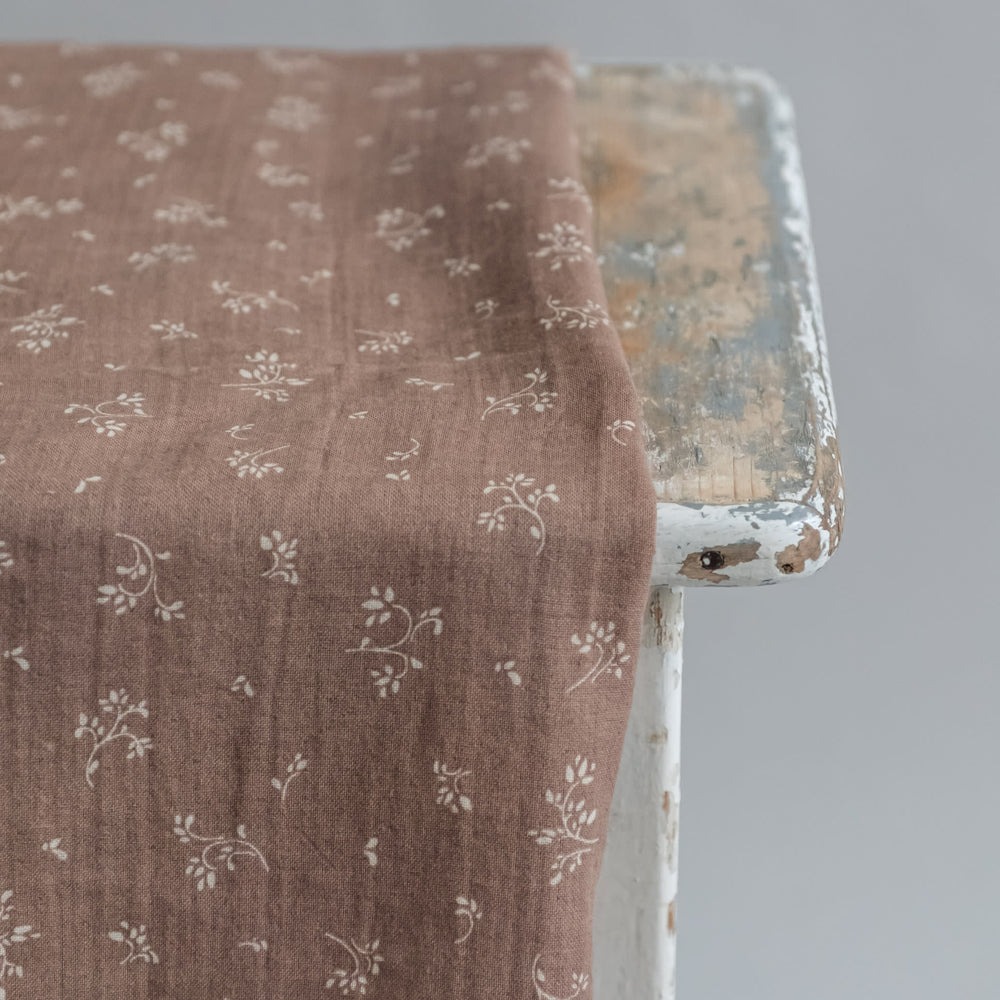 That's Mine Bora stofbleer 3-pak - Secret Garden Print Cocoa - 100% Organic cotton Buy Amning & pusletid||Pusle||Stofbleer||Alle||personale||alt minus sløjfe||Online exclusive||mette-sale here.