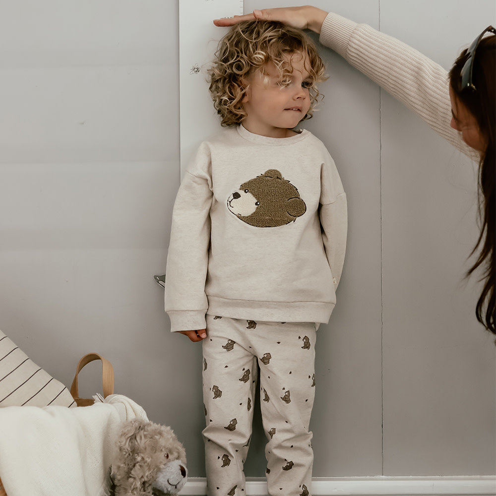 That's Mine Finley sweatshirt oversize - Bear head - 95% Organic cotton / 5% Elastan Buy Tøj||Overdele||Sweatshirts||Alle||Favoritter||personale||Influencer choice||alt minus sløjfe||NOOS||mette-sale here.