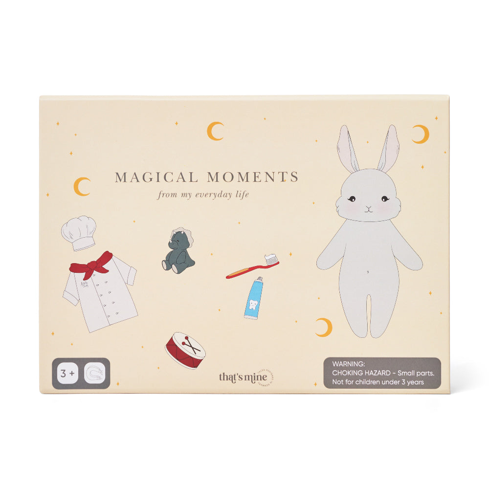 That's Mine Lou magnetisk legekasse - Bunny - 75% Paper / 25% Magnet Buy Legetid||Legetøj||Aktivitetslegetøj||Alle||Favoritter||personale||alt minus sløjfe||NOOS||AW25 NOOS here.
