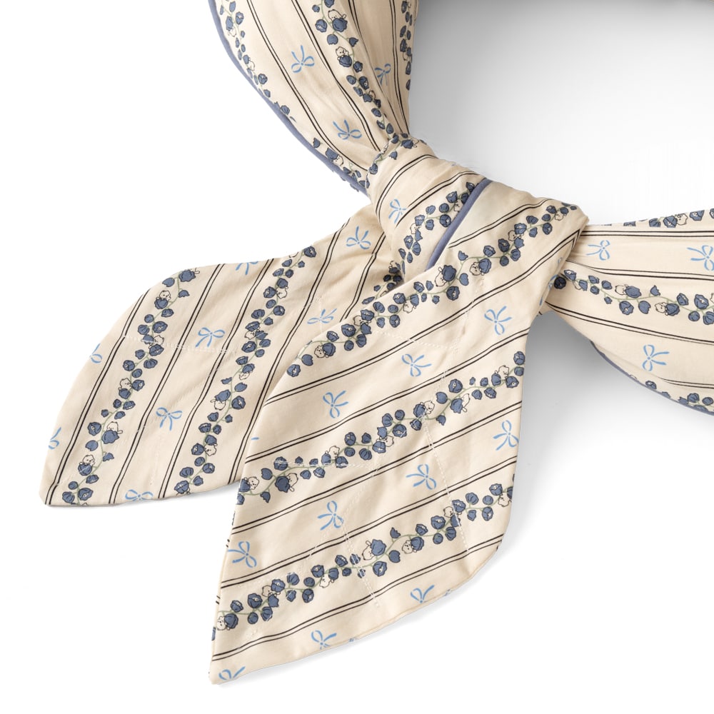 Moon nursing pillow - Sateen - Bell flower