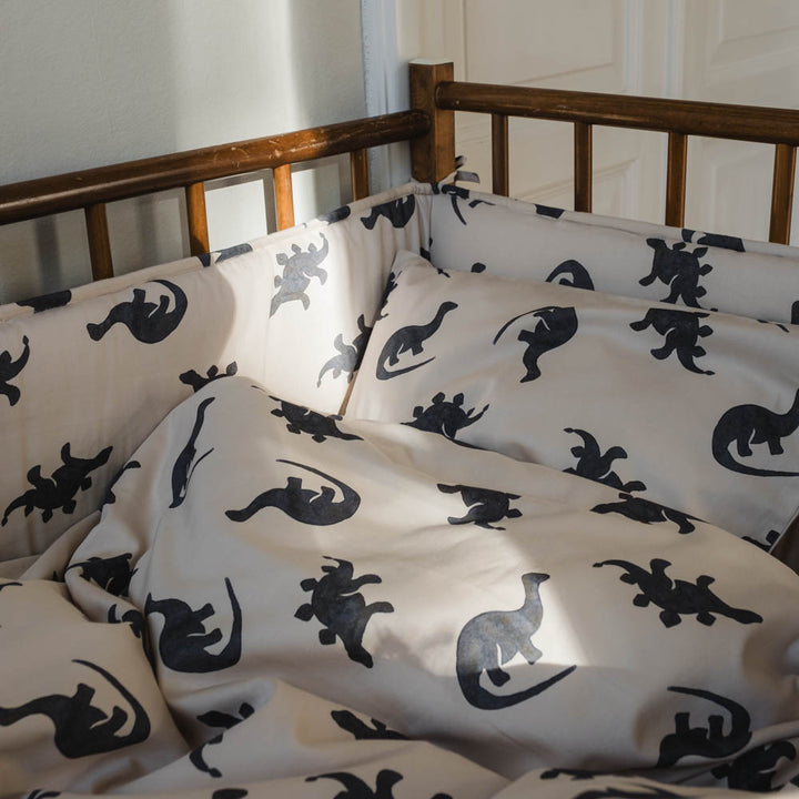 Lotus bed bumper - Mono dino