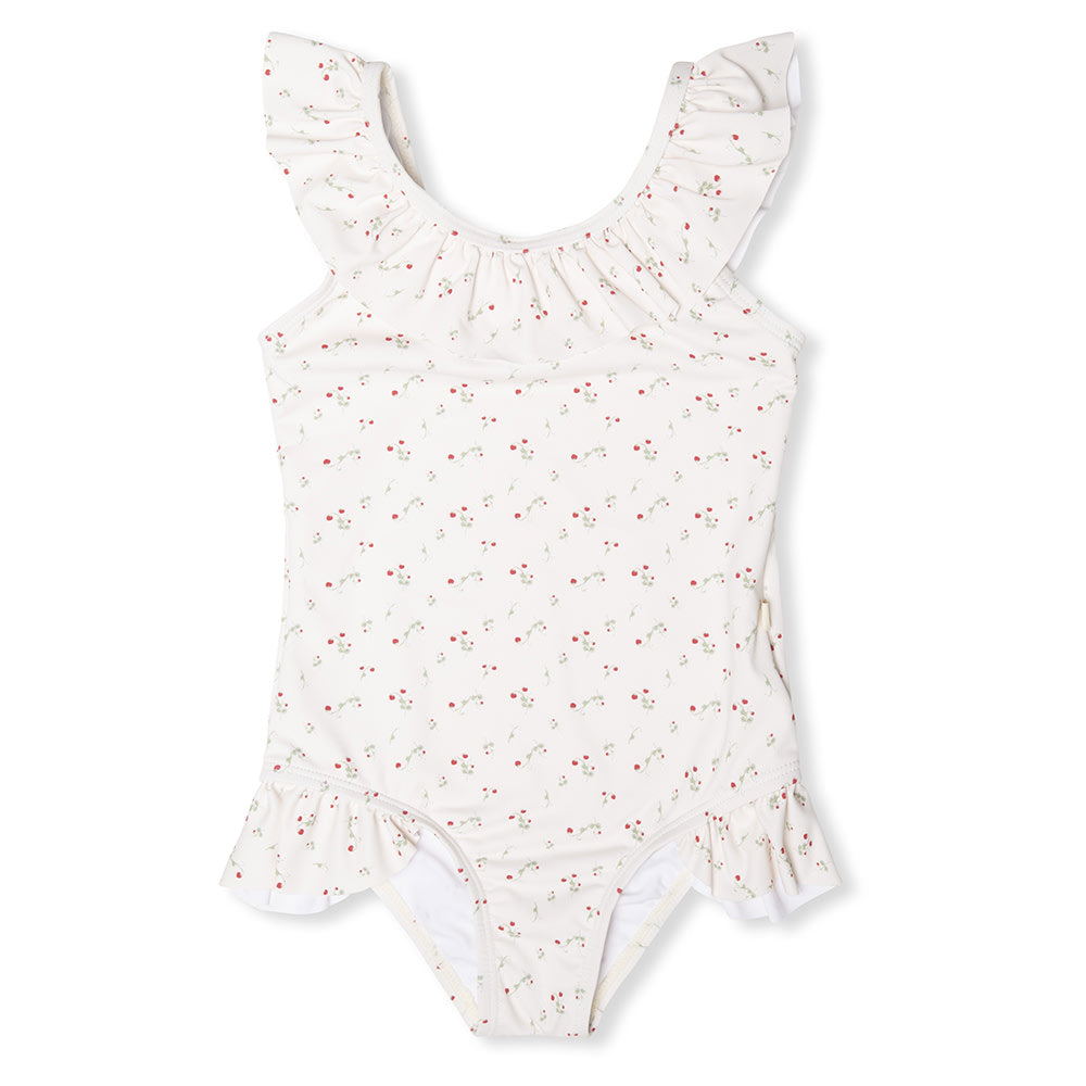 That's Mine Sophie swimsuit - Wild berries - 85% Recycled polyester, 15% Elastan Buy Badetøj here.