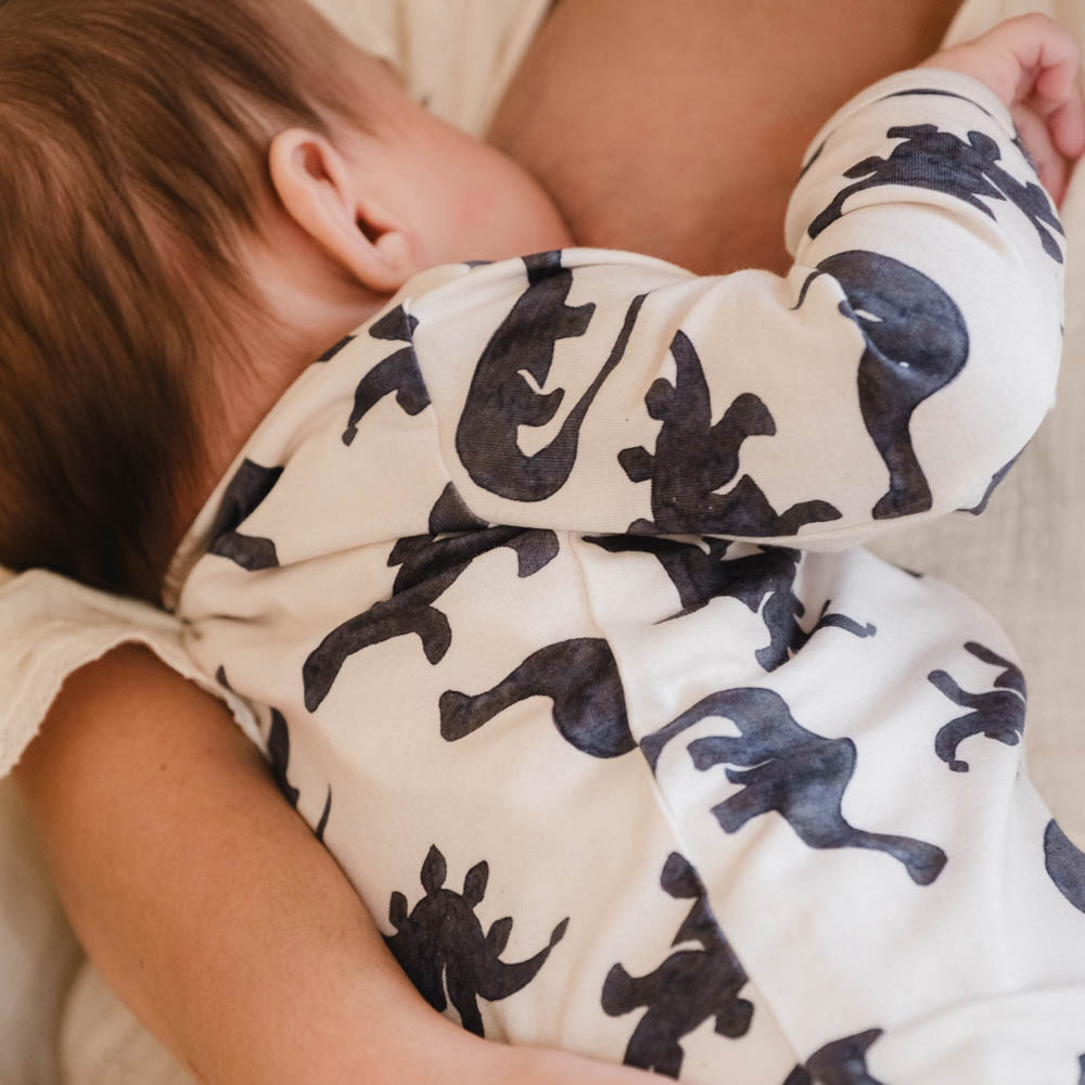 Elliotte onesie - Mono dino