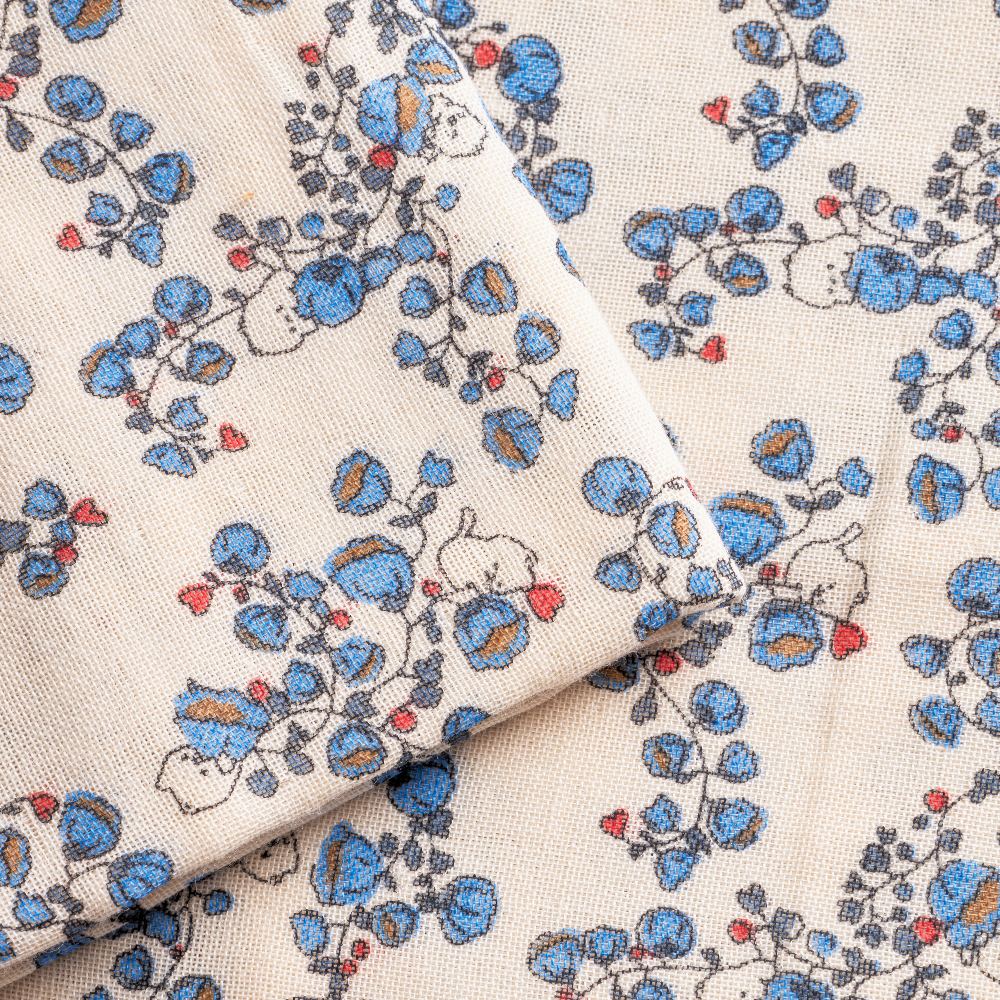 Jana muslin swaddle - Blue bells