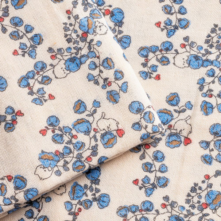 Jana muslin swaddle - Blue bells