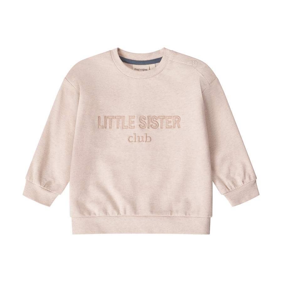 That's Mine Finley lillesøster sweatshirt - Club - 95% Organic cotton / 5% Elastane Buy Overdele||Sweatshirts||Favoritter||NOOS here.