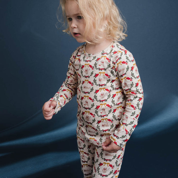 Emilio homewear set - Christmas wreath