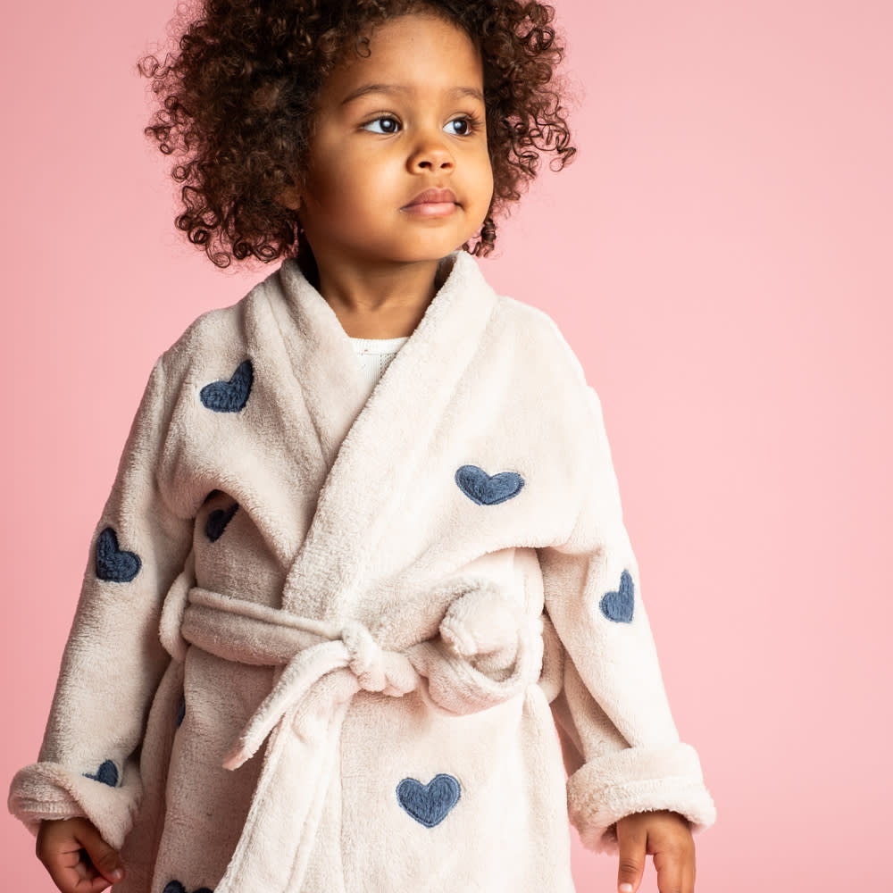Mace bath robe - Lots of love sky