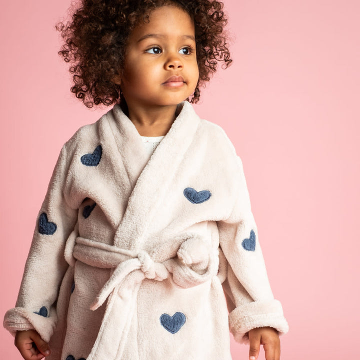 Mace bath robe - Lots of love sky