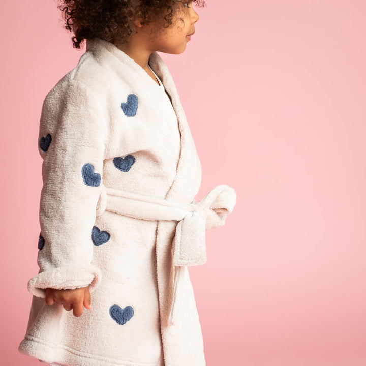 Mace bath robe - Lots of love sky
