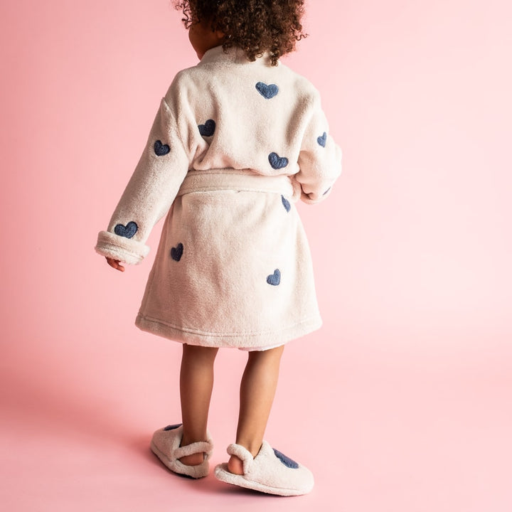 Mace bath robe - Lots of love sky