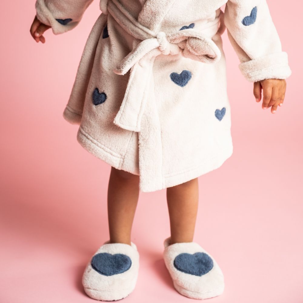 Mace bath robe - Lots of love sky
