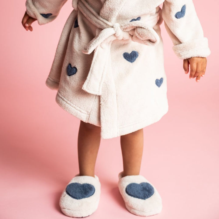 Mace bath robe - Lots of love sky