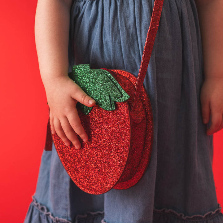 Juliet shoulder bag - Strawberry red