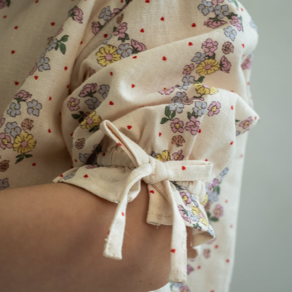 That's Mine Carmen skjorte - Shell fleur - 85% cotton / 15% linen Buy Overdele||Skjorter||personale here.