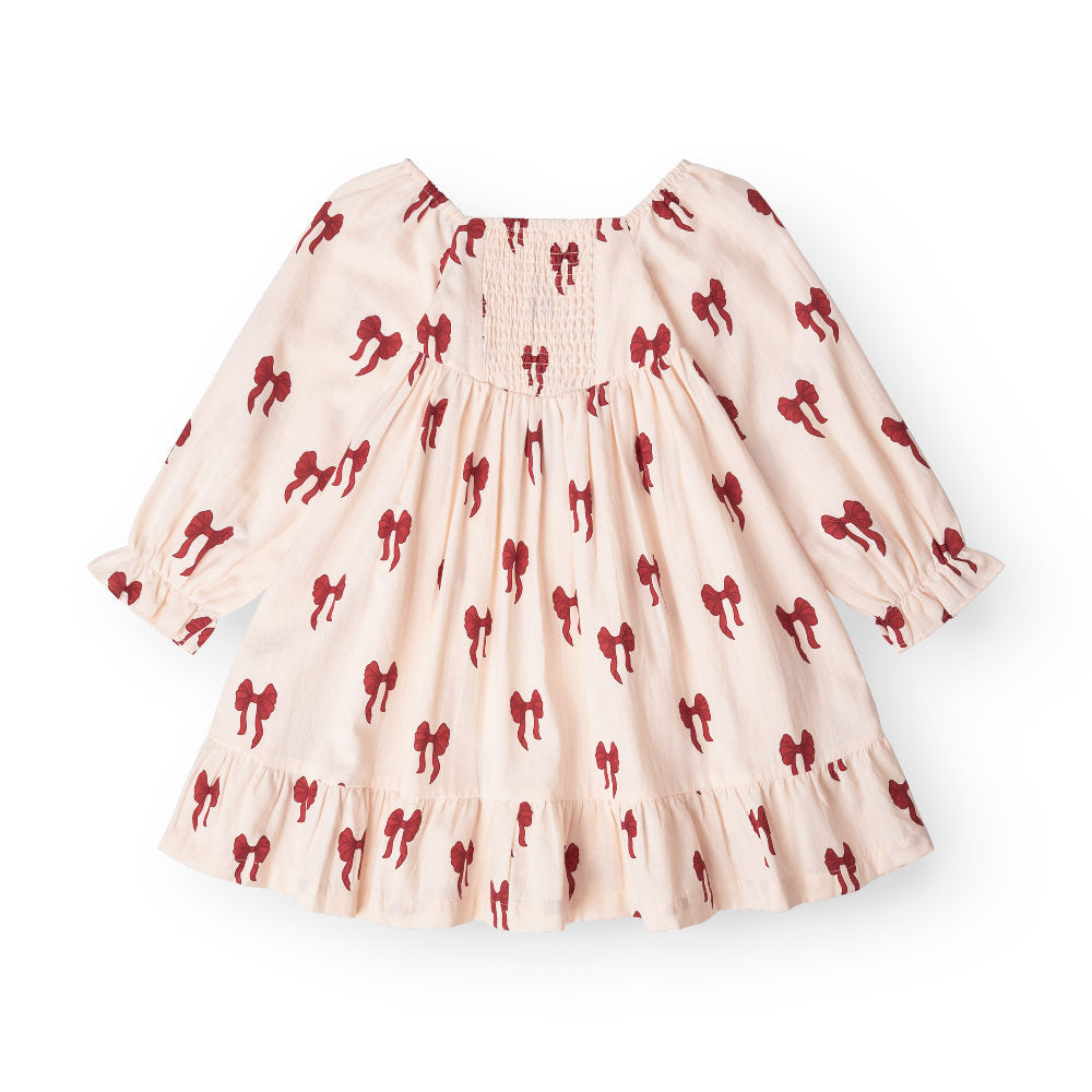 Sarah dress - Rouge boucle