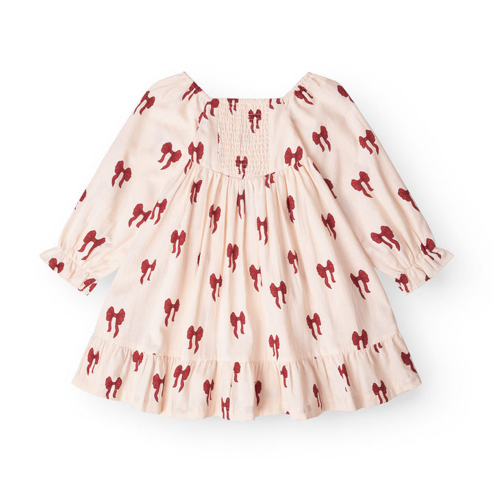 Sarah dress - Rouge boucle