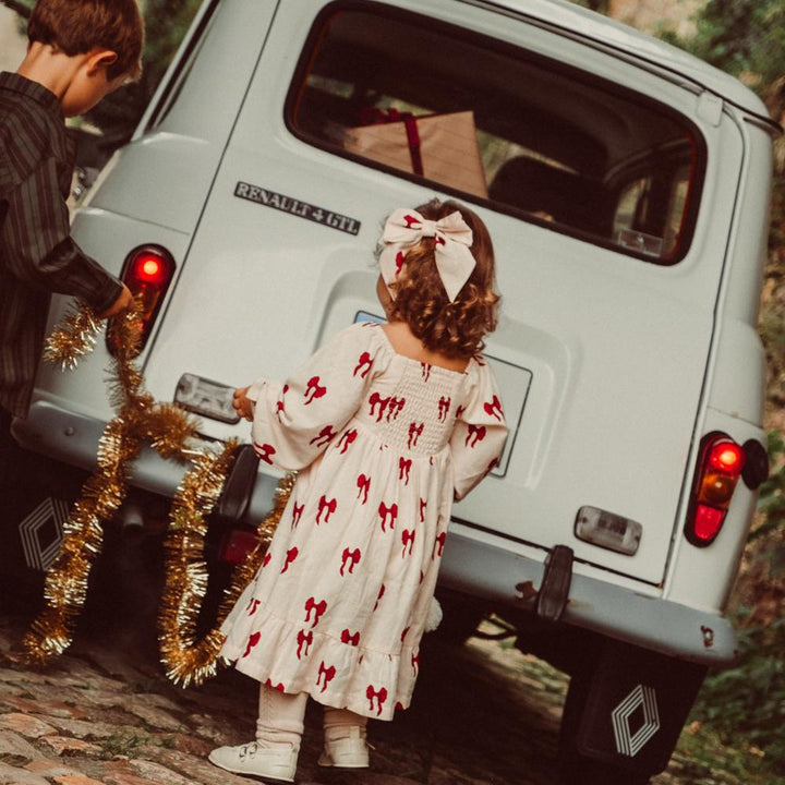 Sarah dress - Rouge boucle