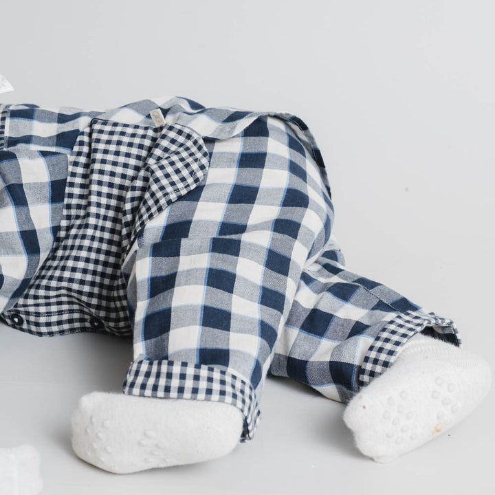 Robin pants - Key blue check