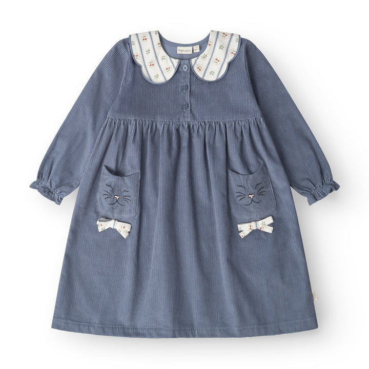 That's Mine Rosalia dress - Flint stone - 100% Organic cotton Buy Kjoler||Kjoler & nederdele||personale||AW25 here.
