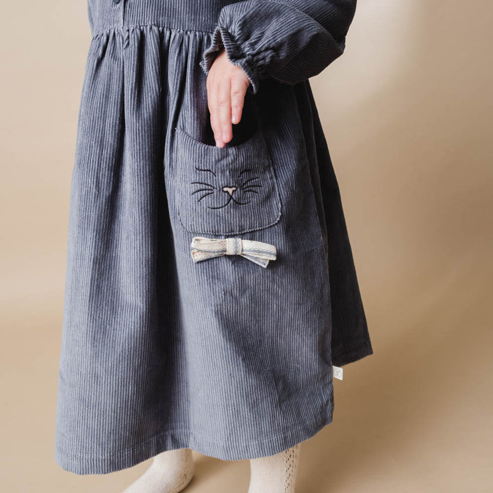 Rosalia dress - Flint stone