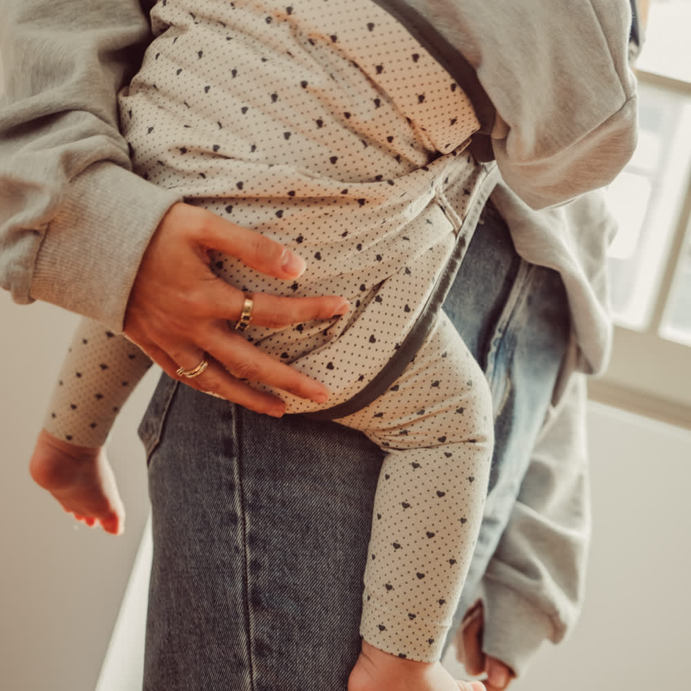 Cleo toddler carrier - Lots of love sky