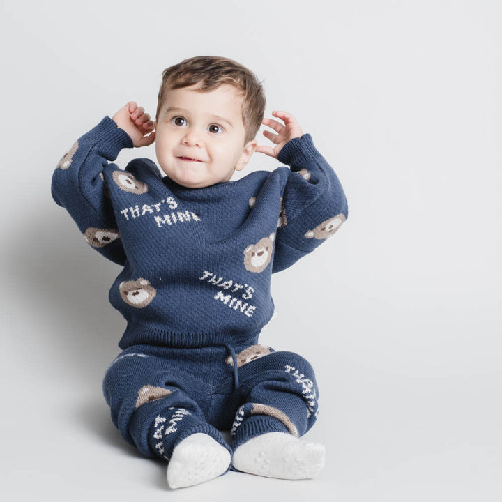 Florian sweater - Key blue