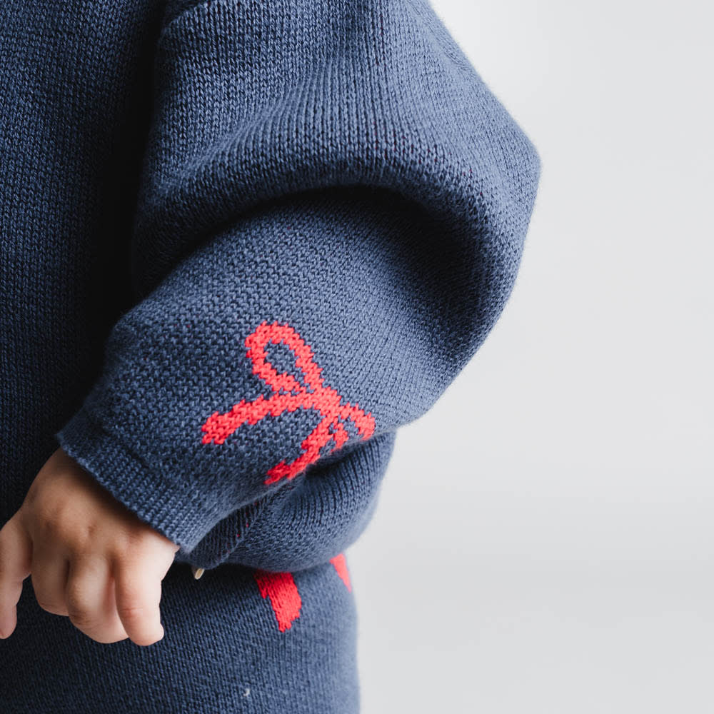Nasha sweater - Key blue