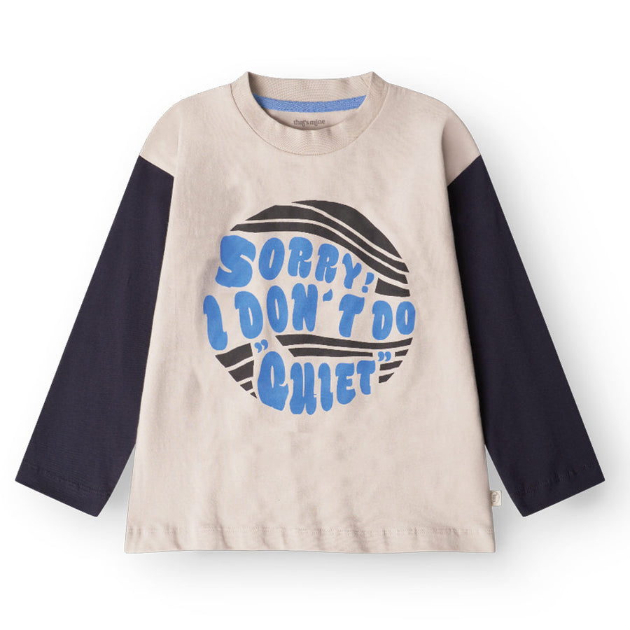 That's Mine Samuel t-shirt - Perfectly pale - 95% Organic cotton / 5% Lucra Buy T-shirts||Overdele||personale||AW25 here.