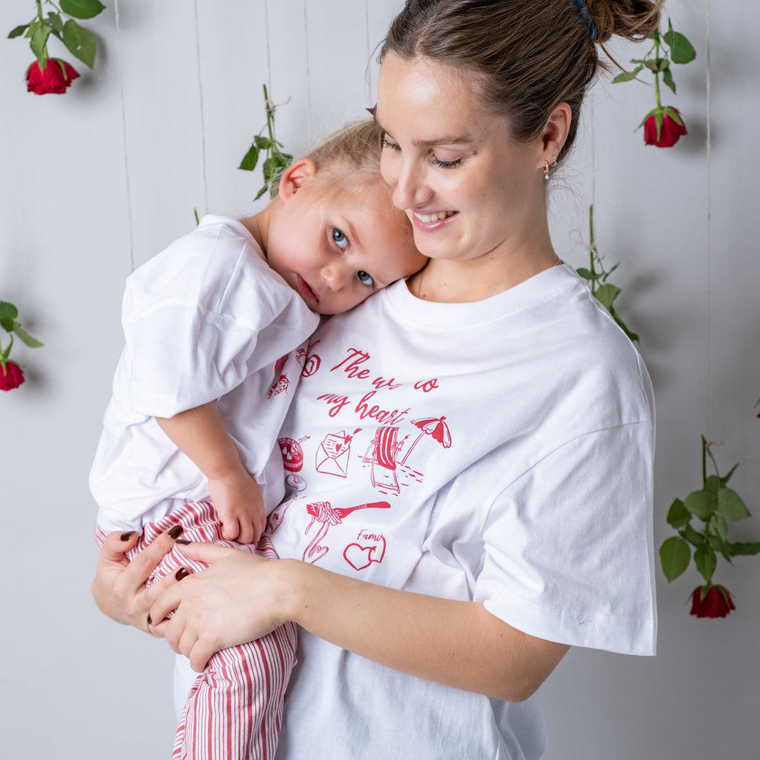 That's Mine Vega t-shirt - My heart - 100% organic cotton Buy T-shirts||Overdele||personale||Valentines here.