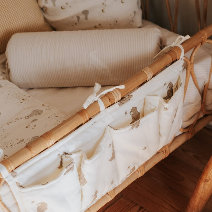 That's Mine Louis sengelomme - Bees and bears - 85% Organic cotton / 15% Recycled polyester Buy Sovetid||Sengelommer||Alle||Favoritter||personale||Bees and bears||Influencer choice||alt minus sløjfe||NOOS||mette-sale here.