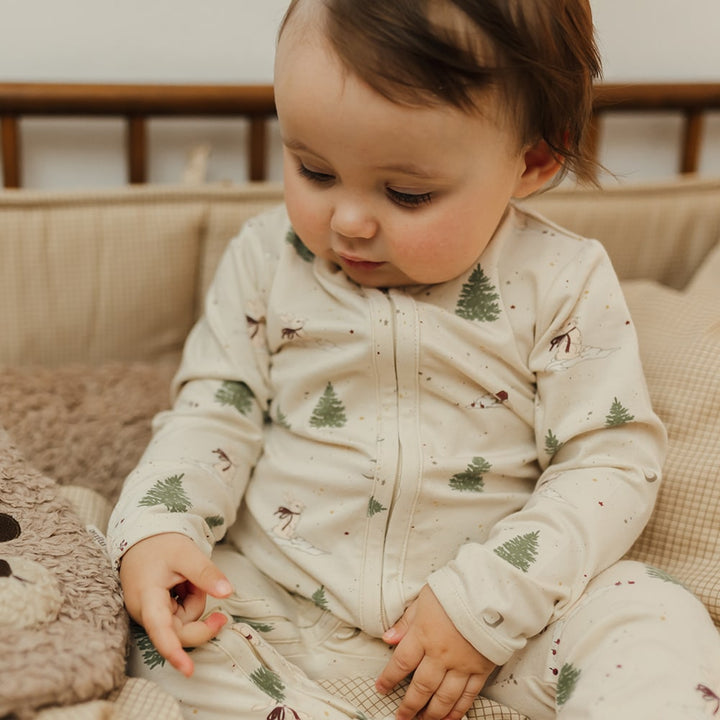 Elliotte onesie  - Christmas bunny