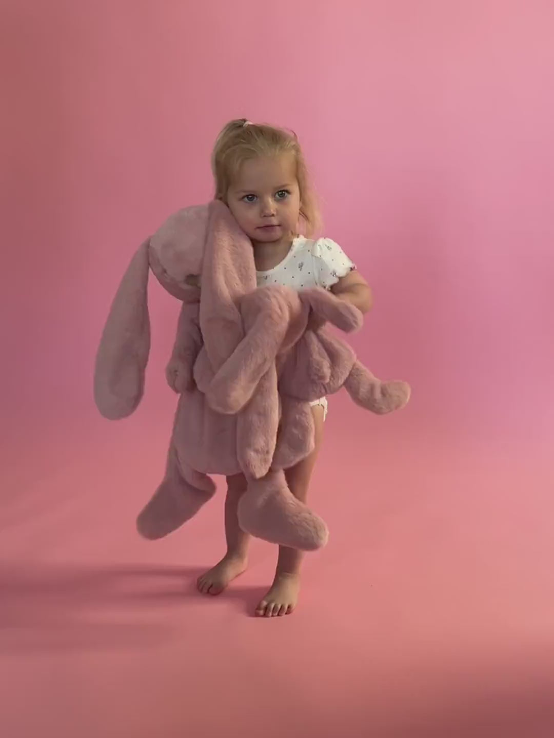 Houston heavy teddy small - Rose